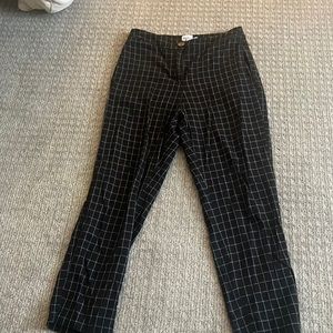 Checkered Flowy Pants